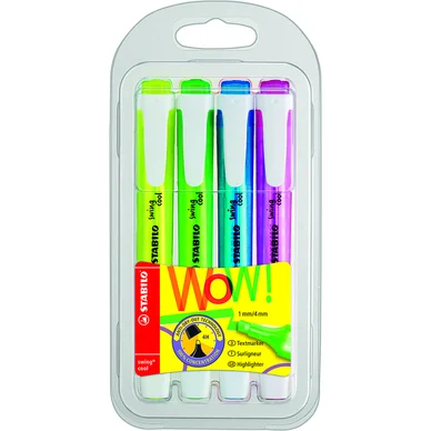 STABILO Swing Cool, 4/fp