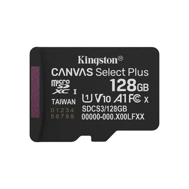 128GB microSDXC Canvas Sel+ G3 150R A1 No Adapter