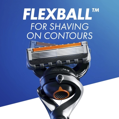 Gillette Proglide Flexball Rakhyvel + 2 rakblad