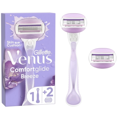 Gillette Gillette Venus Comfortglide Breeze Rasiermesser + 2 klingen