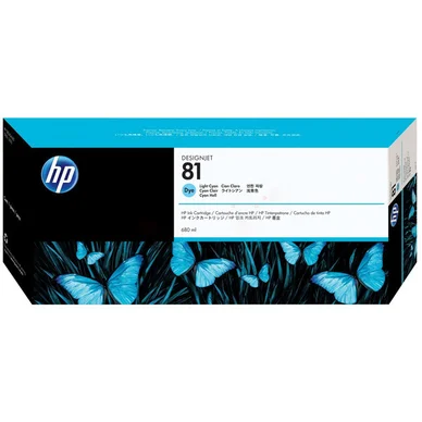 HP HP 81 Blækpatron Ljus cyan C4934A Modsvarer: N/A