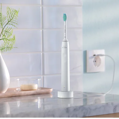 Philips Sonicare C1 3100 Eltandbørste med rejseetui hvid