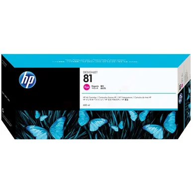 HP HP 81 Blækpatron Magenta C4932A Modsvarer: N/A