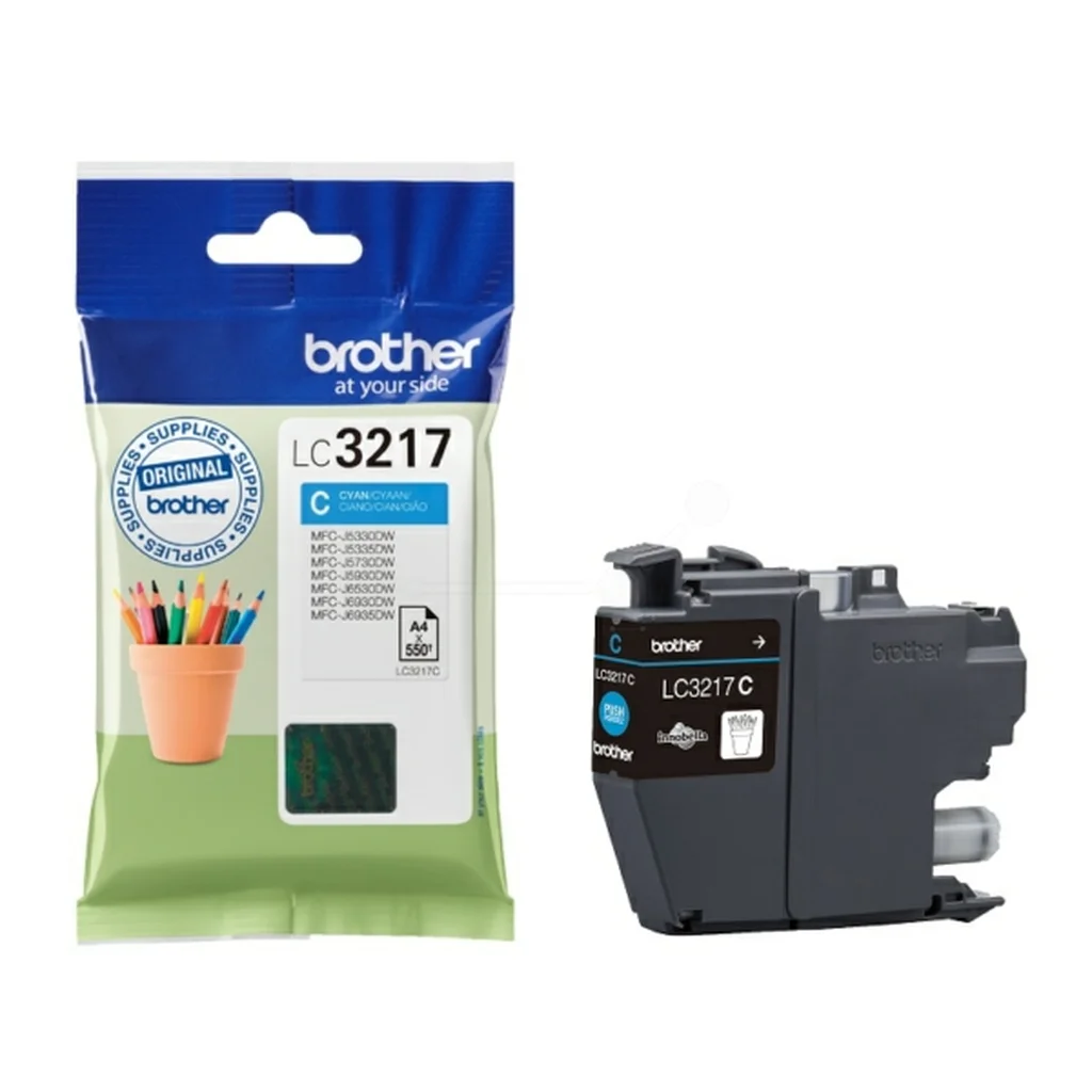 Brother LC-3217 Bläckpatron cyan