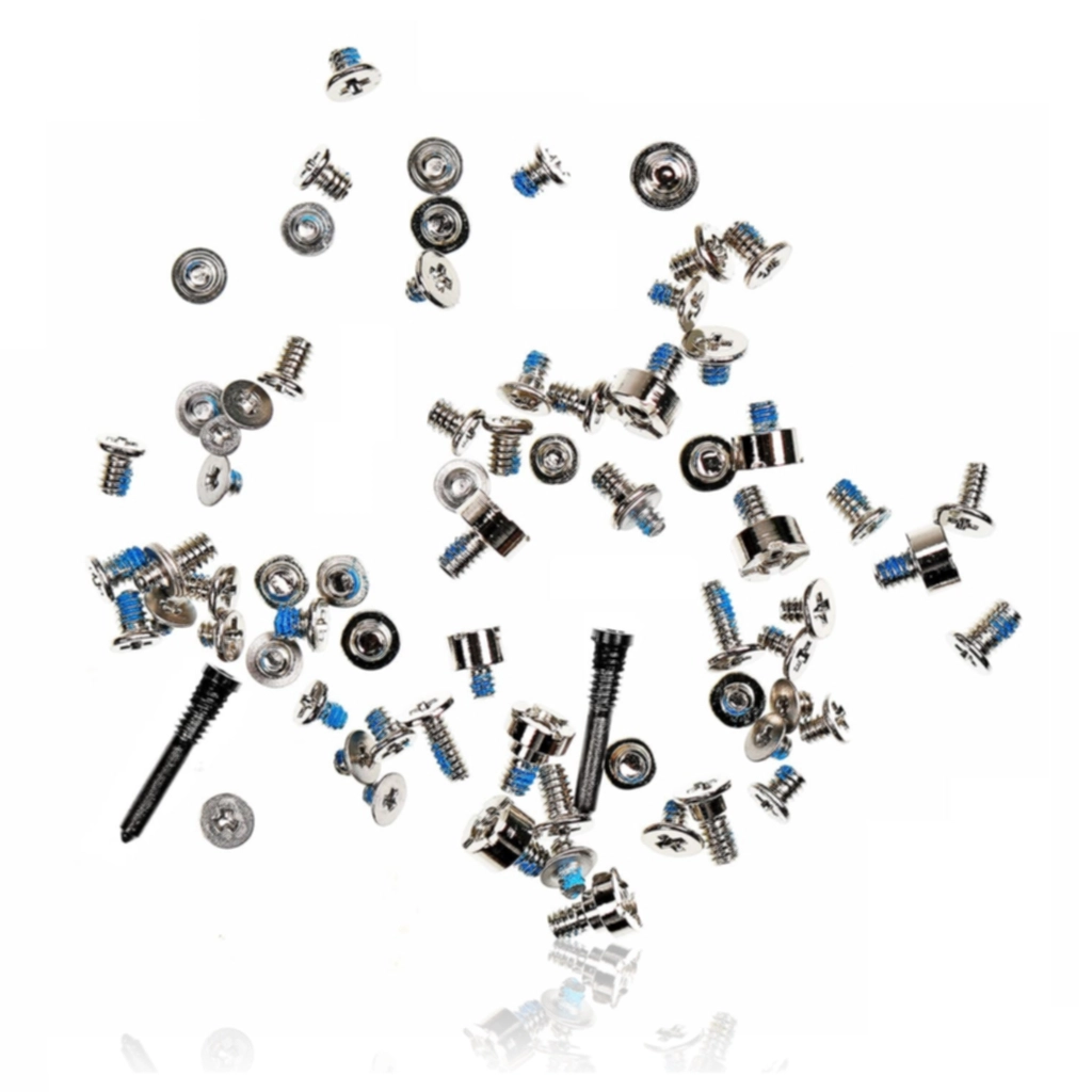 Pentalobe komplett skruvset för iPhone XS Max, svart