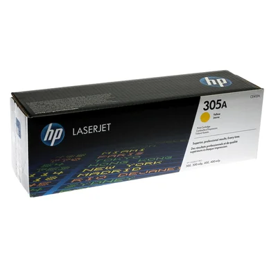 HP 305A Tonerkassett Gul HP 305A Tonerkassett Gul