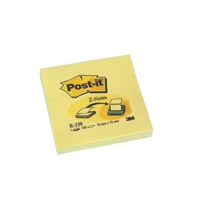 Notes POST-IT Z-block 76x76mm gul (12)