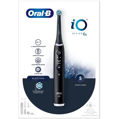 Oral-B iO6s Series 6s Eltandborste Black Lava Oral-B iO6s Series 6s Eltandborste Black Lava