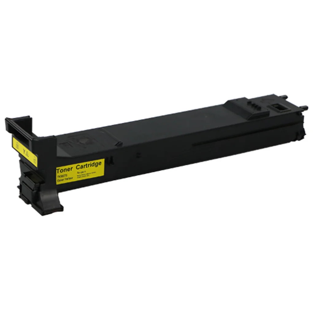 Tonerkassett, ersätter Konica Minolta A0DK251, gul, 4.000 sidor