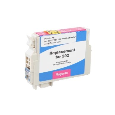 WL Inktcartridge, vervangt Epson 502 Magenta 0C13T02V34010 Replace: C13T02V34010