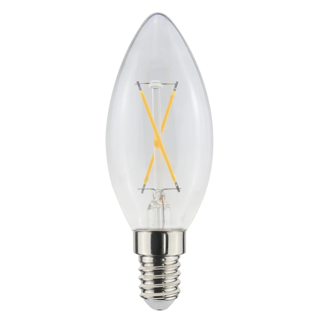 Kronlampa E14 LED 1W 2200K 90 lumen