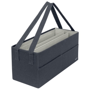 Leitz Office-in-a-bag Tasche groß Stoff dunkelgrau
