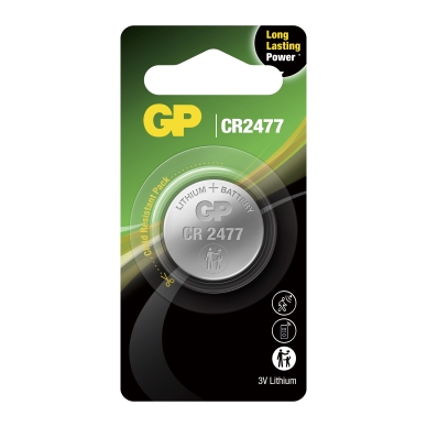 GP BATTERIES GP Lithium nappiparisto CR2477 1-P