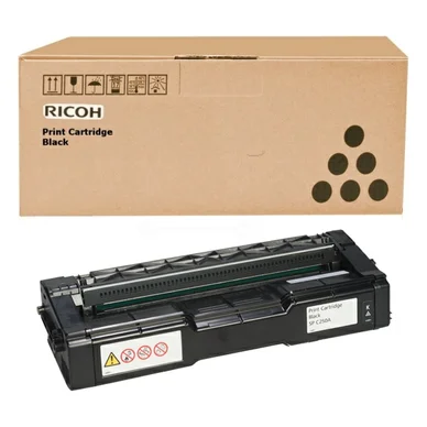 Ricoh Tonerkassette sort 4.500 sider 407531 Modsvarer: N/A billede