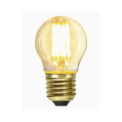 E27 KlotLyspære Dæmpbar soft glow 4W 2100K