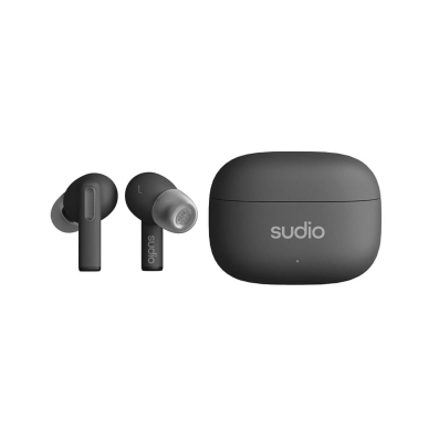 Sudio Sudio A1 Pro In-Ear True Wireless ANC Høretelefoner Sort 7350071387528 Modsvarer: N/A