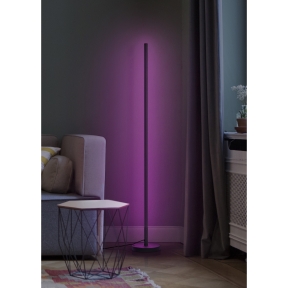 SMART+ Wifi Gulvlampe LED RGB+TW Svart 2700K-6500K 1,4m