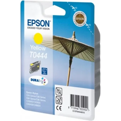 Epson Epson T0444 Blækpatron Gul T0444 Modsvarer: N/A