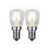 2-pack LED E14 lampor 1,3W 2700K