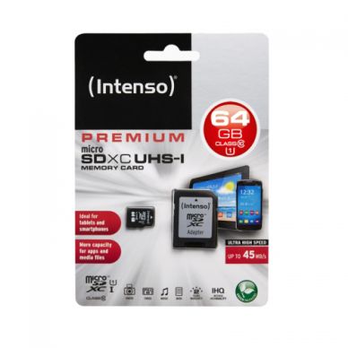 Intenso alt Intenso Micro SD 64GB UHS-I Premium