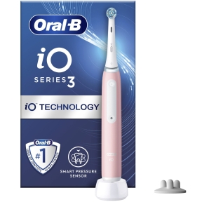 Oral-B iO3 Series3 Eltandbørste Blush Pink