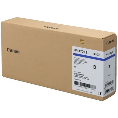 Canon Canon PFI-3700 Blækpatron Blå PFI-3700B Modsvarer: N/A