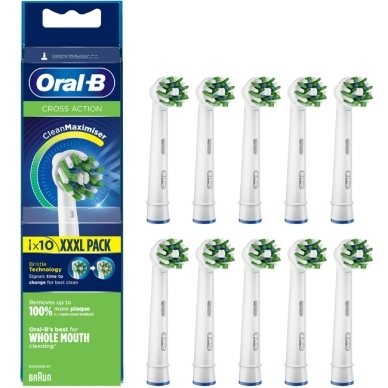 Oral-B Oral-B Refiller Cross Action 10-pak 4210201321507 Modsvarer: N/A