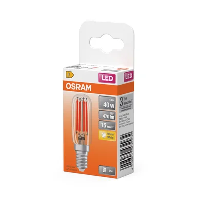 OSRAM LED T26 40 Klar 4W 827 E14 4058075432932 Modsvarer: N/A