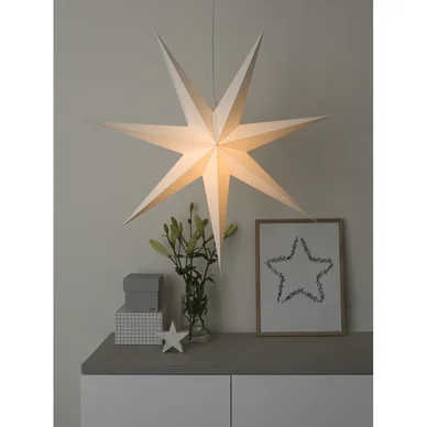 Konstsmide Konstsmide Papirstjerne hvid 78cm 2918-200 Modsvarer: N/A