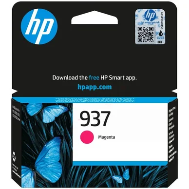 HP HP 937 Blækpatron magenta 4S6W3NE Modsvarer: N/A billede