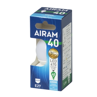 AIRAM alt Airam LED OP P45 5,5W/840 E27