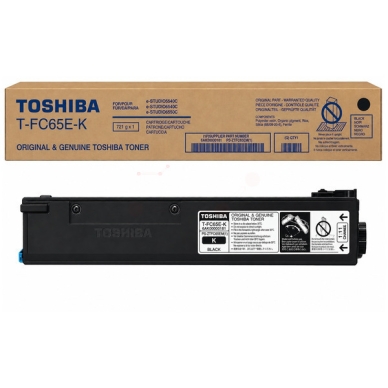 TOSHIBA Tonerkassette sort 77.400 sider T-FC65EK Modsvarer: N/A