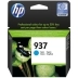 HP 937 Inktcartridge cyaan