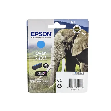 EPSON 24XL Bläckpatron Cyan