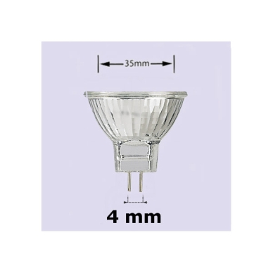 Narva halogenlampa spot 30° GU4 MR11 20W