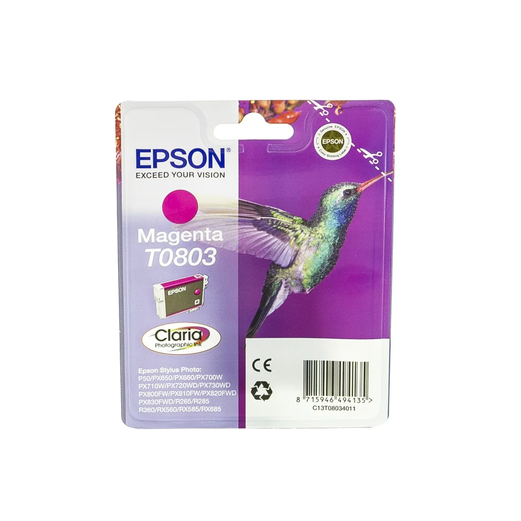Epson T0803 Bläckpatron Magenta