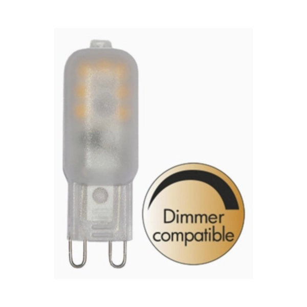 Dimbar G9 LED stiftlampa 1,5W 2700K