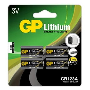 GP CR 123A-C1, 4-pack