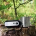 Vevradio med powerbank och ficklampa