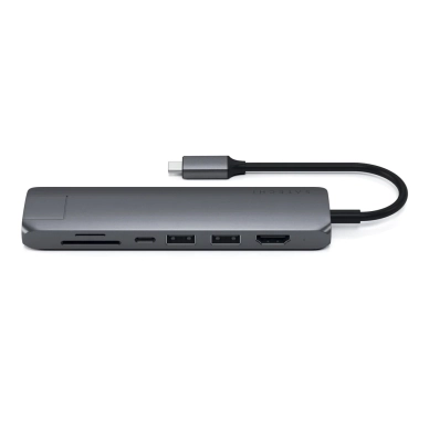 Satechi alt Slim USB-C MultiPort Adapter, Space Grey