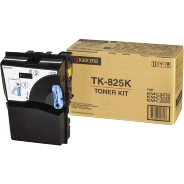 Kyocera Tonerkassett sort 15.000 sider TK-825K Tilsvarer: N/A