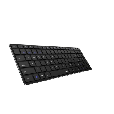 Rapoo alt Keyboard/Mus Nordisk Layout 9300M Multi-Mode Trådløs Sort