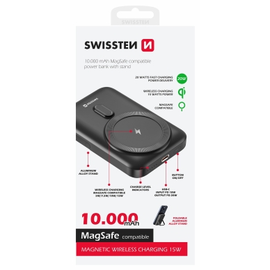 Swissten alt Swissten Powerbank PD MagSafe 20W 10000mAh