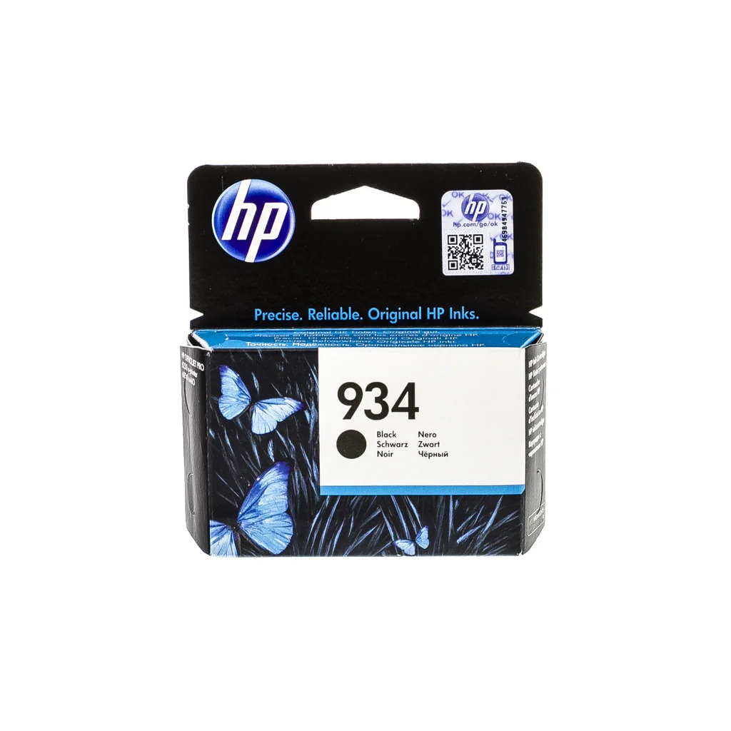 HP 934 Bläckpatron Svart