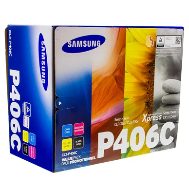 Tonerkassetter B/C/M/Y, Rainbow kit