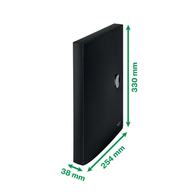 Leitz Recycle Boxmapp A4 PP svart Leitz Recycle Boxmapp A4 PP svart