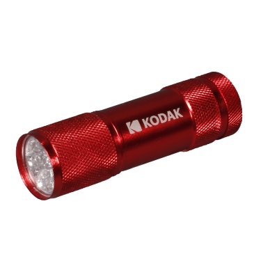 KODAK alt Kodak 9-LED lommelykt Rød