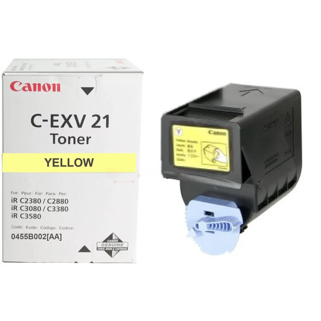 Canon C-EXV 21 Tonerkassett gul, 14.000 sidor