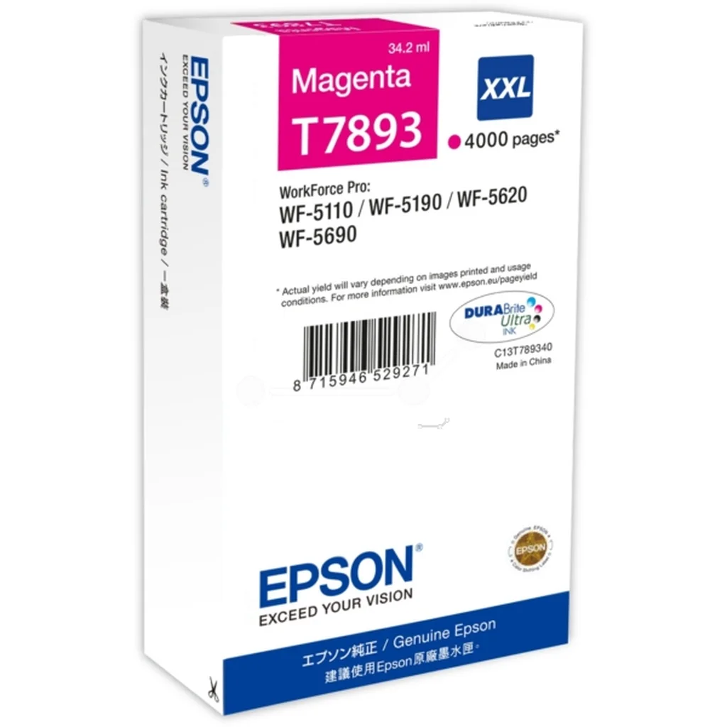 Epson T7893 Bläckpatron Magenta