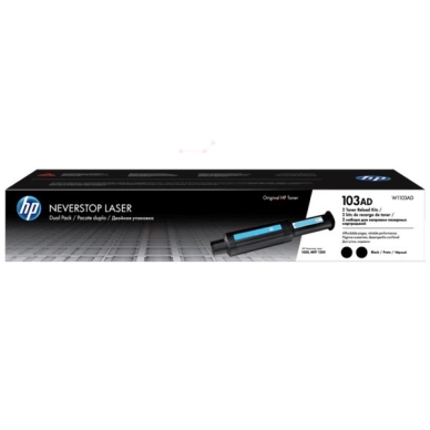 HP HP 103A Tonerkassette schwarz, Twin pack passend für: Neverstop Laser 1000 a;Neverstop Laser 1000 n;Neverstop Laser 1000 w;Neverstop Laser 1020;Neverstop Laser 1020 c;Neverstop Laser 1020 Series;Neverstop Laser 1020 w;Neverstop Laser 1200 a;Neverstop Laser 1200 n;Neverstop Laser 1200 Series;Neverstop Laser 1200 w